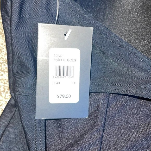 NWT Frederick's of Hollywood Black Bondi One Piece Swimsuit, 1X - Picture 4 of 5